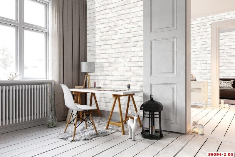Để tạo nên một không gian nội thất phòng ngủ tinh tế, mẫu giấy dán tường 3D giả gạch trắng cao cấp là lựa chọn hoàn hảo. Nó sẽ làm nổi bật và tôn vinh vẻ đẹp của không gian nội thất phòng ngủ của bạn.